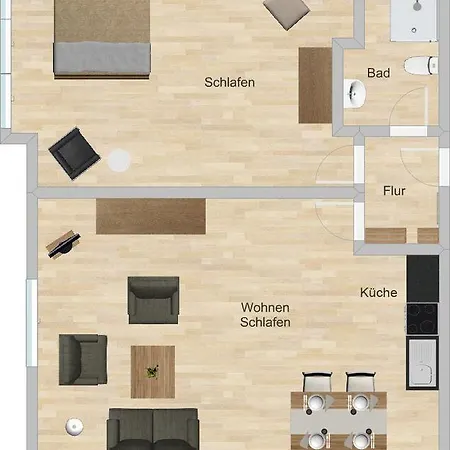 Apartament Utholmer-strasse-1-ferienwohnung-nr-09 *
